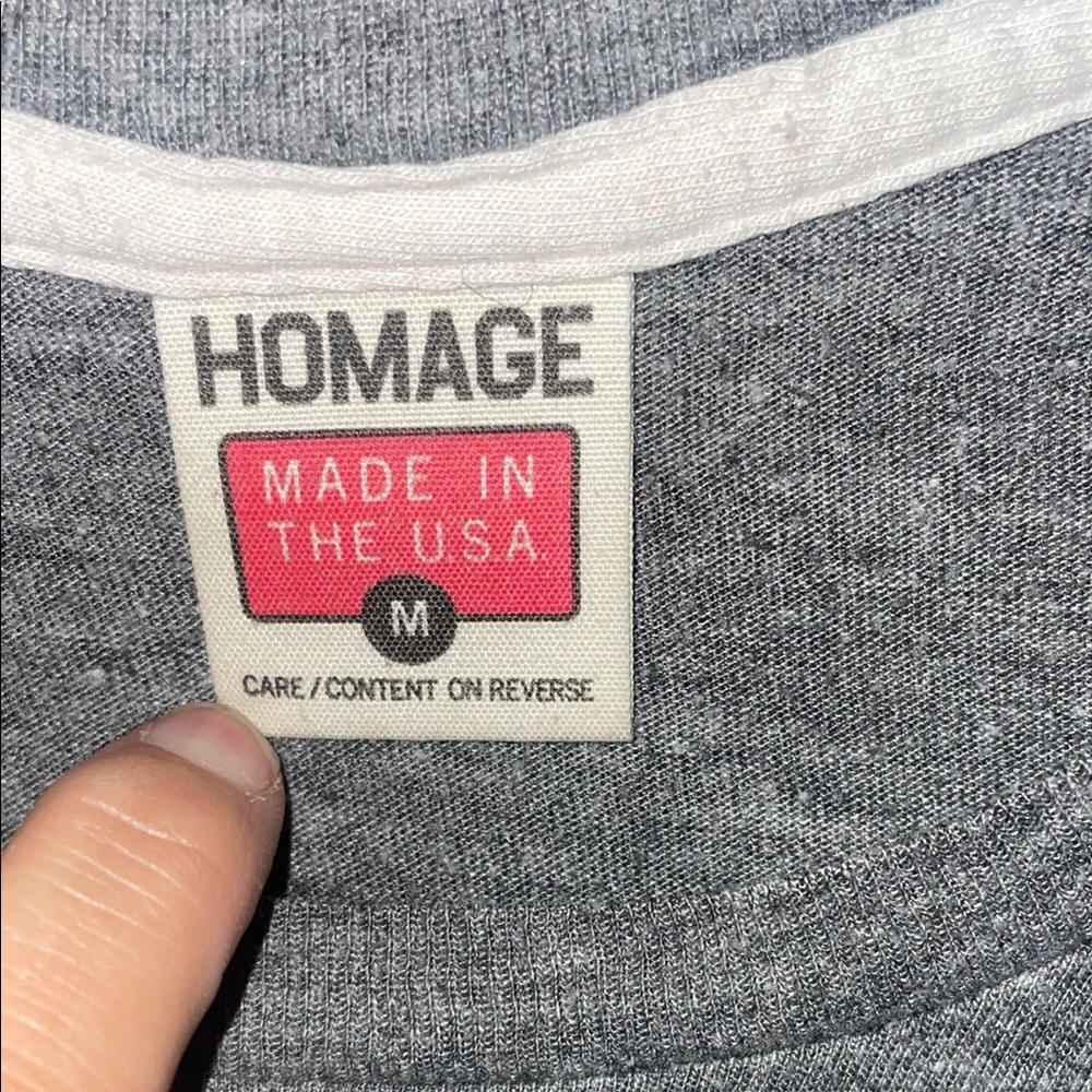 Homage NBA Jam Price v Daugherty Gray T-Shirt, medium - Picture 2 of 5